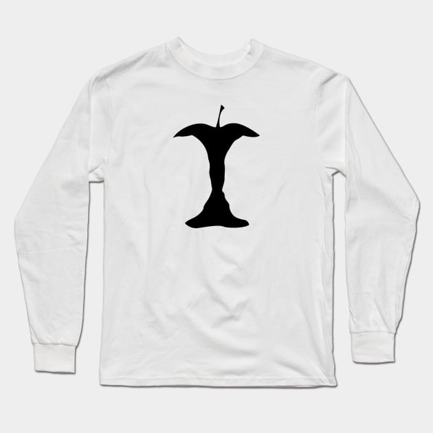 Apple Core - Crapple Long Sleeve T-Shirt by Ottie and Abbotts